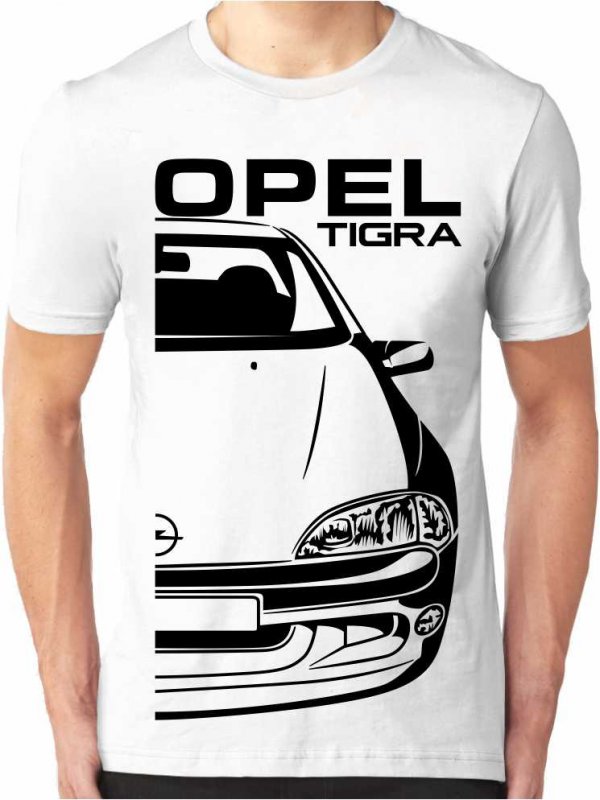 XL -35% Blue Opel Tigra A Vīriešu T-krekls