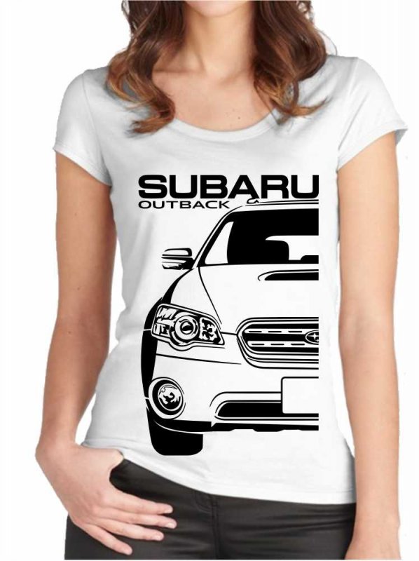Subaru Outback 3 Дамска тениска