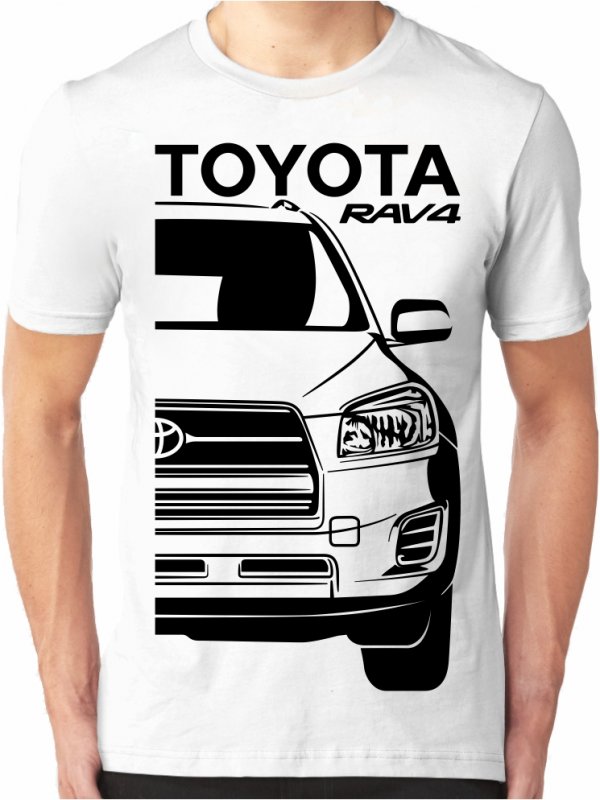 Toyota RAV4 3 Facelift Vyriški marškinėliai