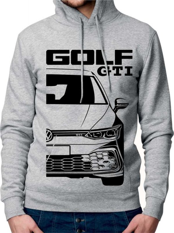 L -40% VW Golf Mk8 GTI Heren Sweatshirt