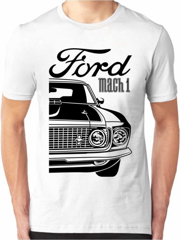Ford Mustang Mach 1 Vīriešu T-krekls