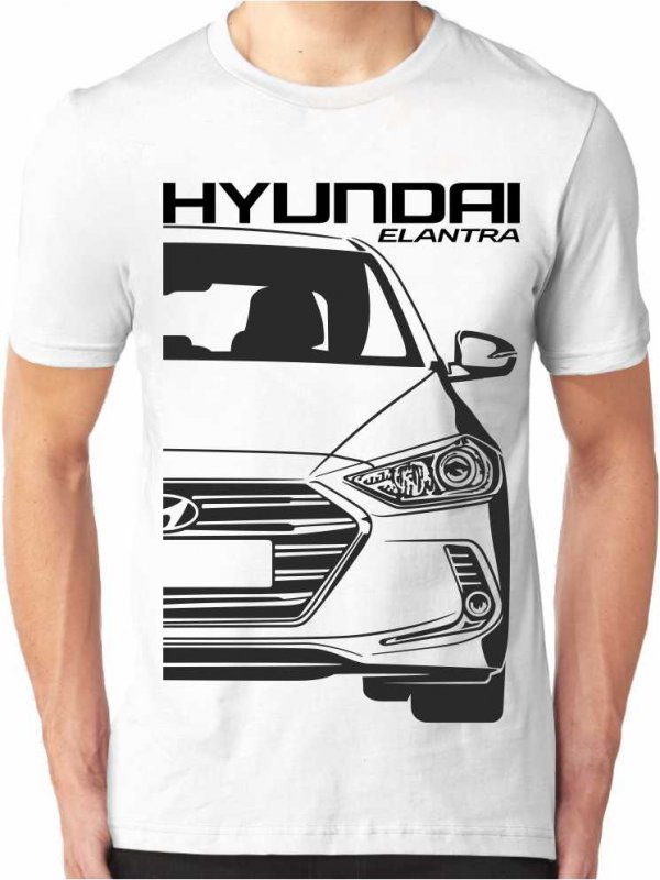 Hyundai Elantra 6 Pistes Herren T-Shirt