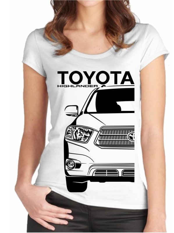 Toyota Highlander 2 Moteriški marškinėliai