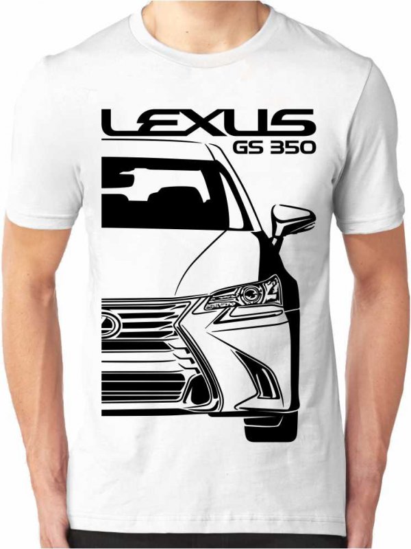 Lexus 4 GS 350 Facelift Heren T-shirt