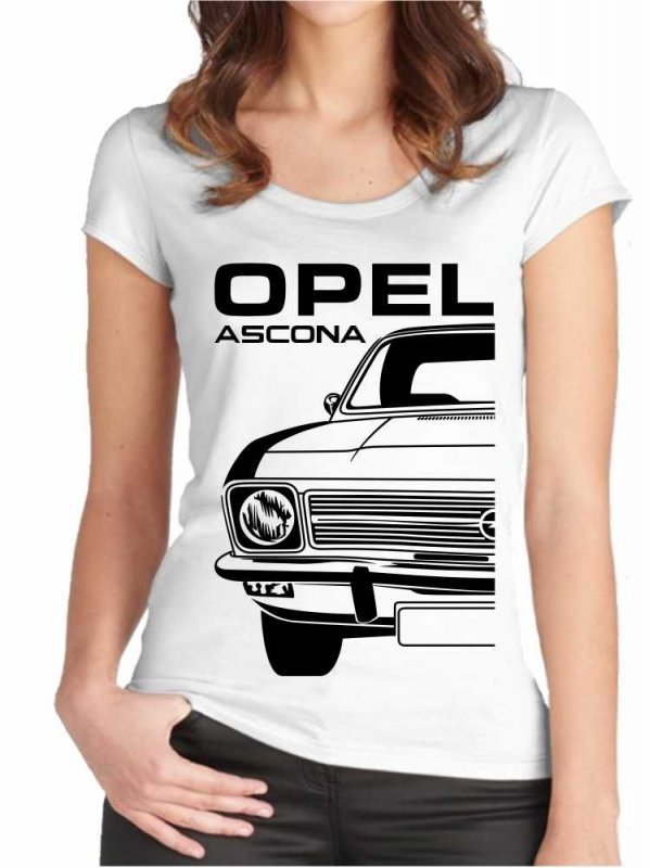 Opel Ascona A Moteriški marškinėliai
