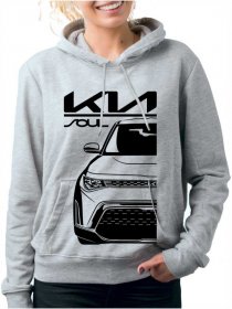 Kia Soul 3 Facelift Ženski Pulover s Kapuco
