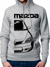 Mazda2 Gen1 Moški Pulover s Kapuco