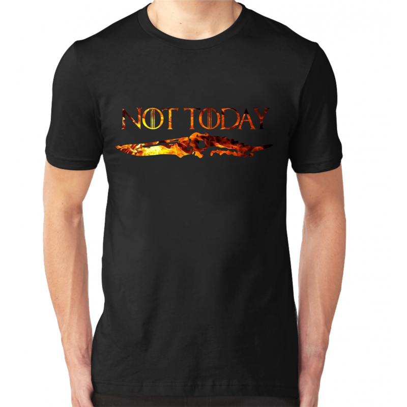 Not Today Fire Ανδρικό T-shirt