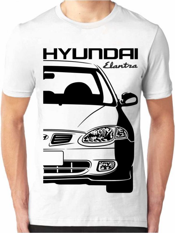Hyundai Elantra 2 Facelift Vyriški marškinėliai