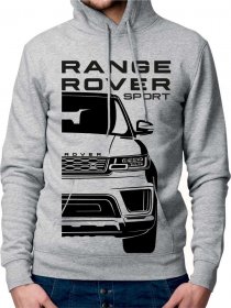 Range Rover Sport 2 Facelift Moški Pulover s Kapuco