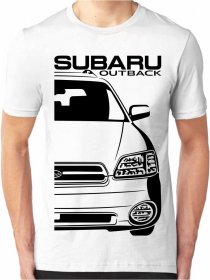 Subaru Outback 2 Muška Majica