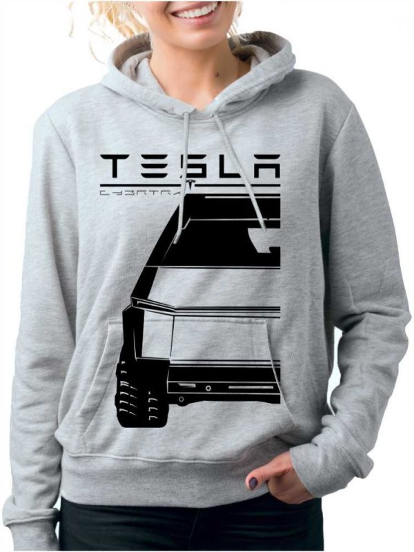 Tesla Cybertruck Moteriški džemperiai