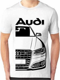2XL -40% Audi S8 D4 Facelift Ανδρικό T-shirt