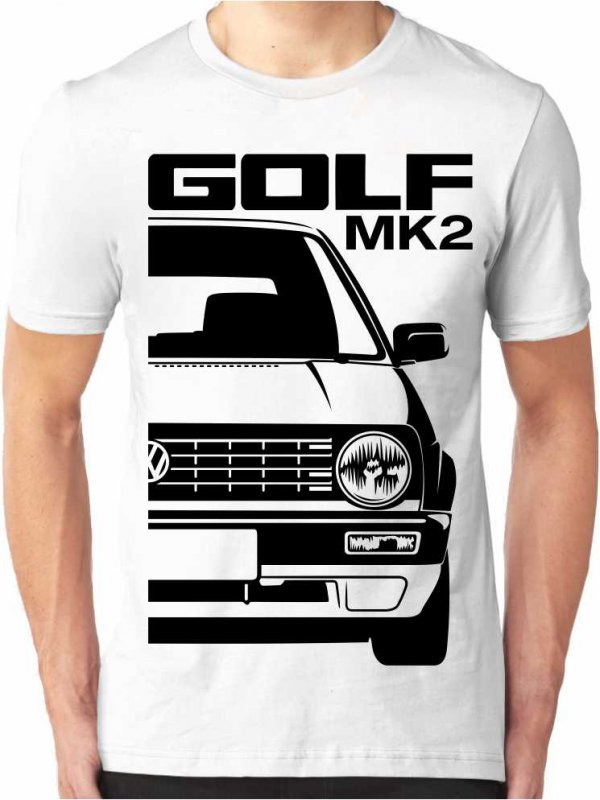 VW Golf Mk2 Heren T-shirt