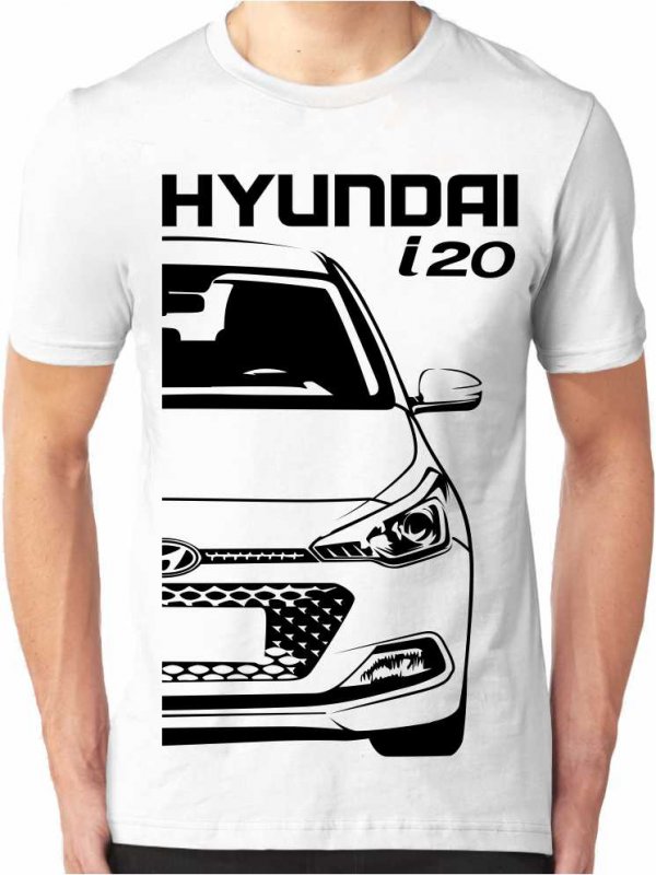 Hyundai i20 2014 T-shirt voor heren