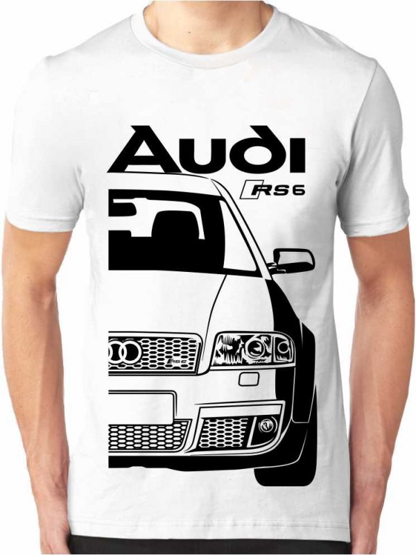 L -35% Audi RS6 C5 Heren T-shirt