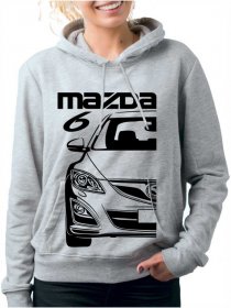 Mazda 6 Gen2 Facelift Ženski Pulover s Kapuco