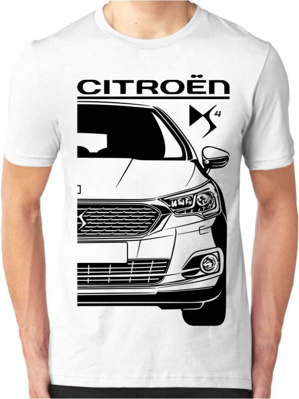 Citroën DS4 Facelift Mannen T-shirt