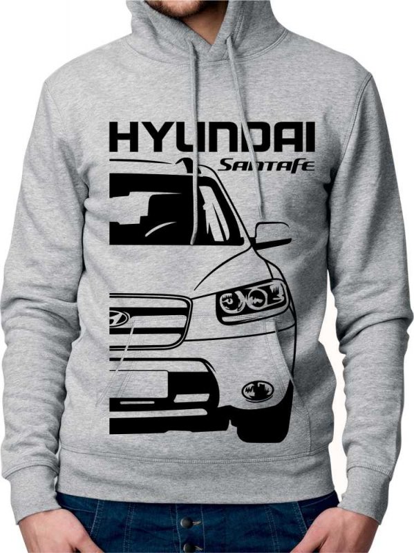 Hyundai Santa Fe 2009 Mannen Sweatshirt