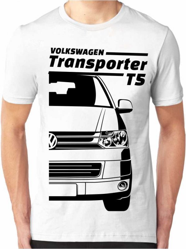 VW Transporter T5 Facelift Pánske Tričko