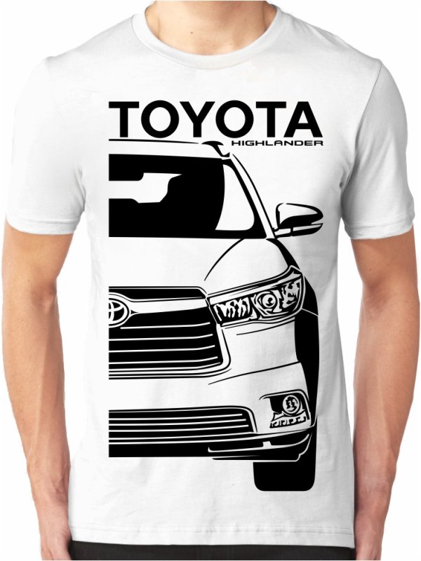 Toyota Highlander 3 Mannen T-shirt