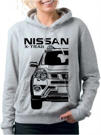Nissan X-Trail 2 Facelift Női Kapucnis Pulóver