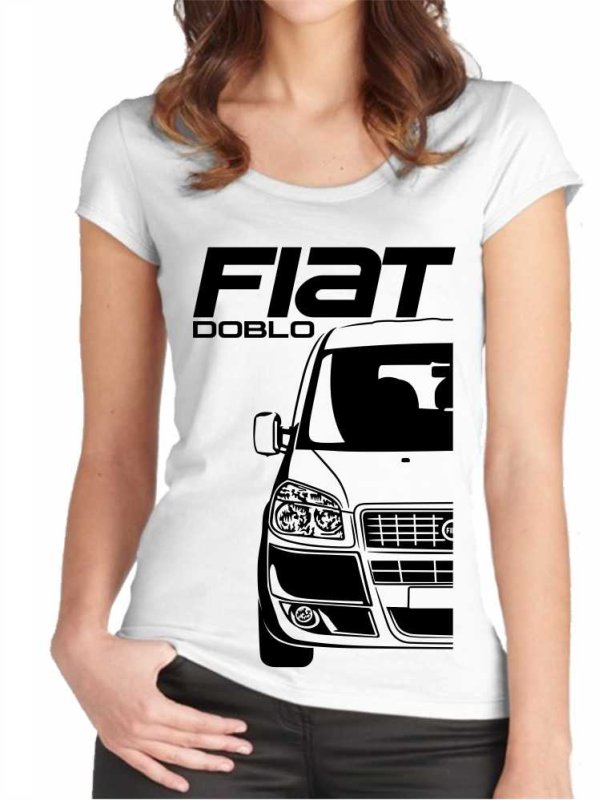 Fiat Doblo 1 Facelift Koszulka Damska
