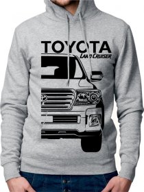 Toyota Land Cruiser J200 Facelift 1 Moški Pulover s Kapuco