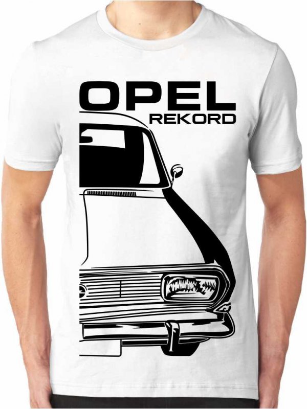 Opel Rekord B Vyriški marškinėliai