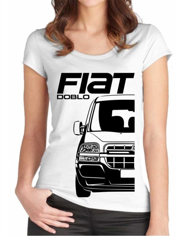 Fiat Doblo 1 Moteriški marškinėliai