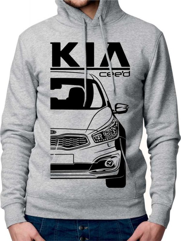 Kia Ceed 2 Facelift Heren Sweatshirt
