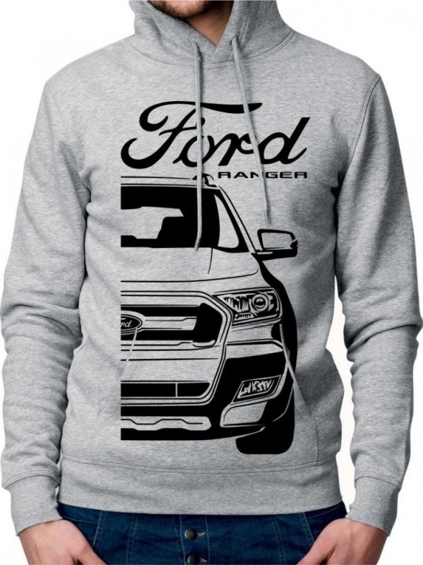 Ford Ranger Mk3 Facelfit Heren Sweatshirt