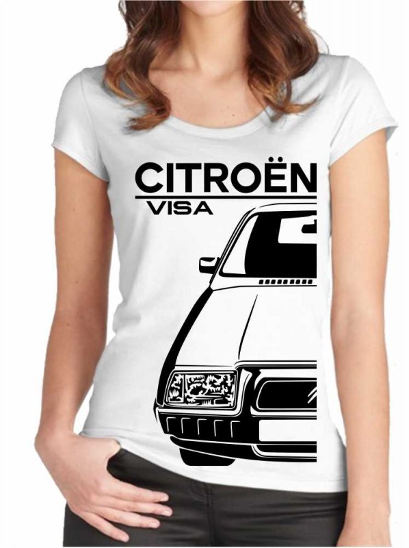 Citroën Visa Moteriški marškinėliai