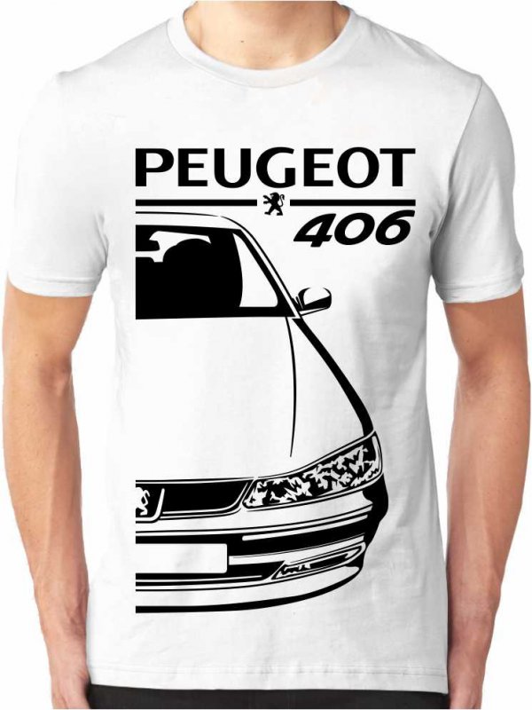 Peugeot 406 Facelift Koszulka męska