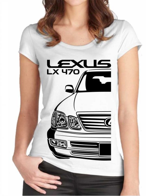 Lexus 2 LX 470 Dámske Tričko