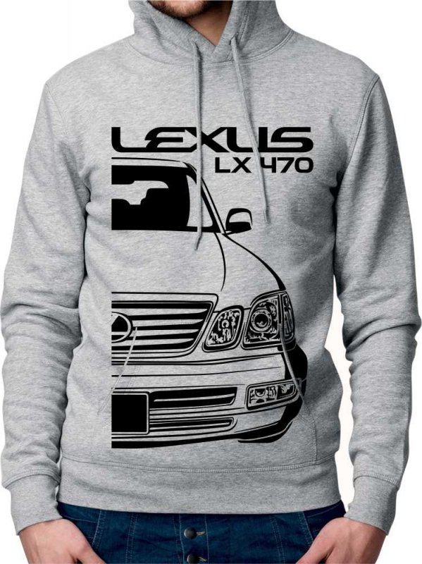 Lexus 2 LX 470 Heren Sweatshirt