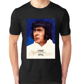Jackie Stewart „The Flying Scot“ Portret