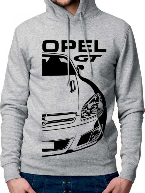 Opel GT Roadster Férfi Kapucnis Pulóve