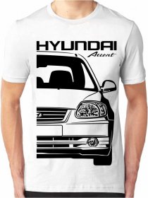 T-Shirt pour hommes Hyundai Accent 2 Facelift