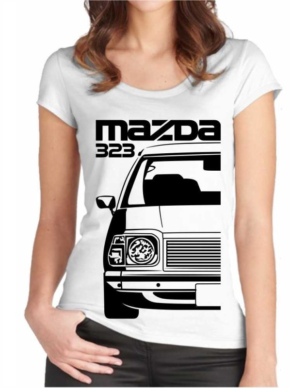 Mazda 323 Gen 1 Dámské Tričko