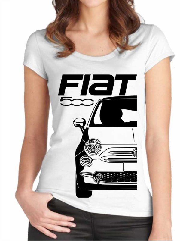 Fiat 500 Facelift Dames T-shirt