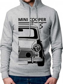 Classic Mini Cooper S MK2 Moški Pulover s Kapuco