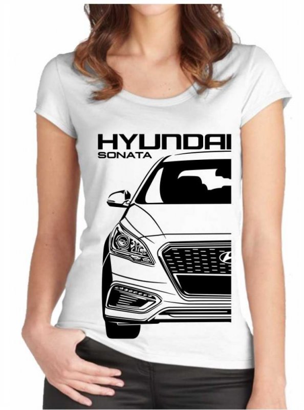 Hyundai Sonata 7 Facelift Dames T-shirt