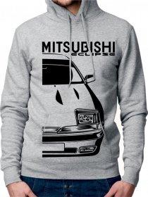 Mitsubishi Eclipse 1 Moški Pulover s Kapuco