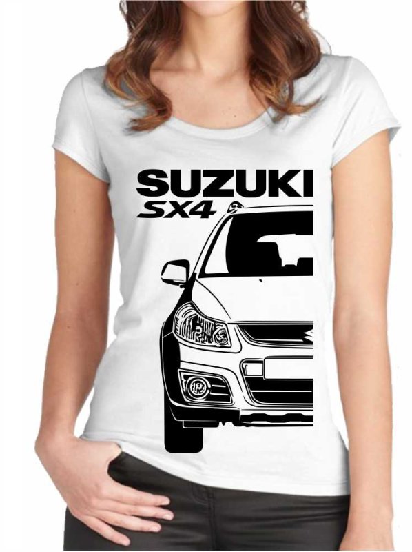 Suzuki SX4 Facelift Dames T-shirt