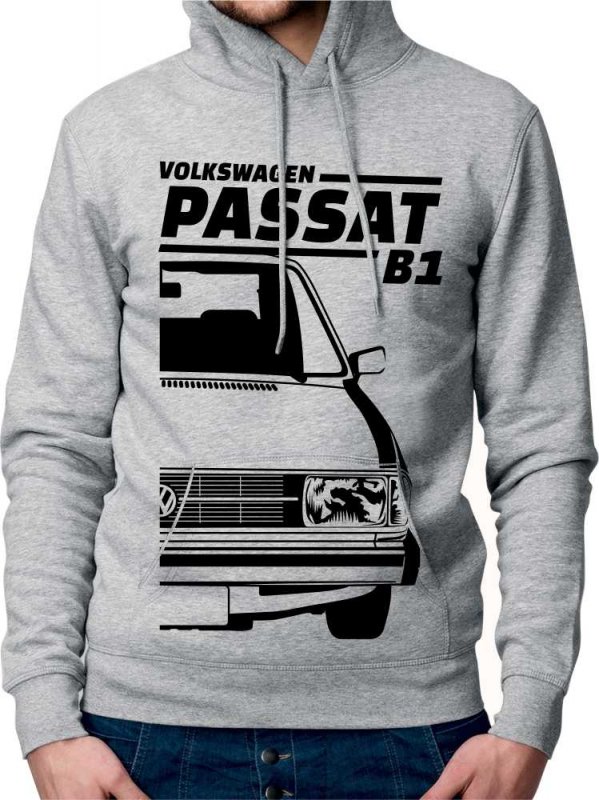 VW Passat B1 Facelift 1977 Herren Sweatshirt
