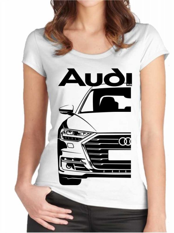 Audi A8 D5 Dames T-shirt