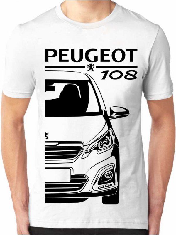 Peugeot 108 Vyriški marškinėliai