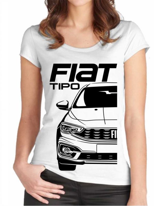 Fiat Tipo Facelift Moteriški marškinėliai