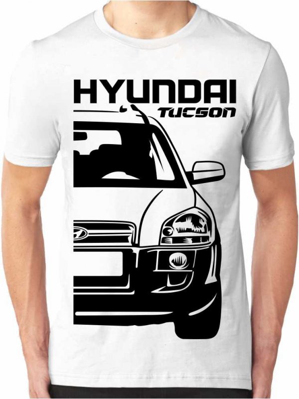 Hyundai Tucson 2007 T-shirt voor mannen